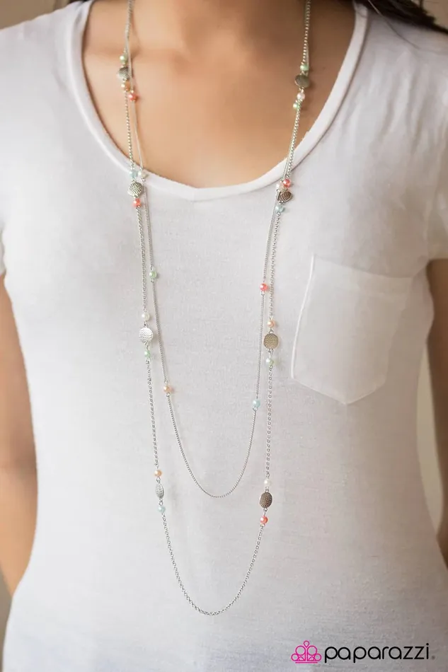 Paparazzi Jewelry Necklaces Paparazzi Necklace High Tides and Good Vibes Multi