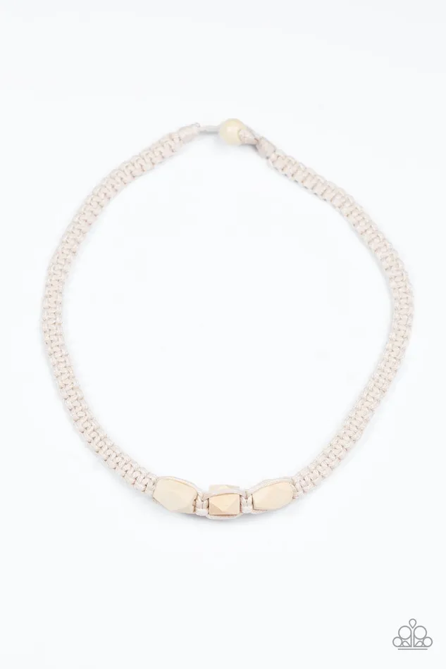 Paparazzi Jewelry Necklaces Paparazzi Necklace Redwood Forest White