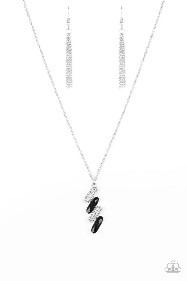 Paparazzi Jewelry Necklaces Paparazzi Necklace Regal Renegade Black