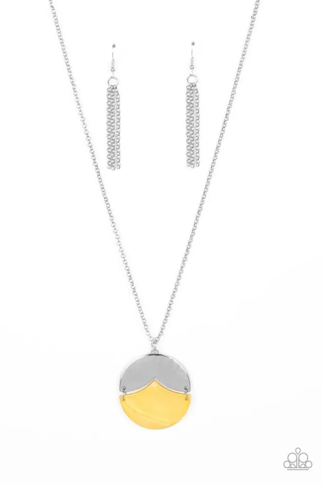 Paparazzi Jewelry Necklaces Paparazzi Necklace Seaside Sabbatical Yellow Paparazzi Jewelry Necklaces Paparazzi Necklace Seaside Sabbatical Yellow