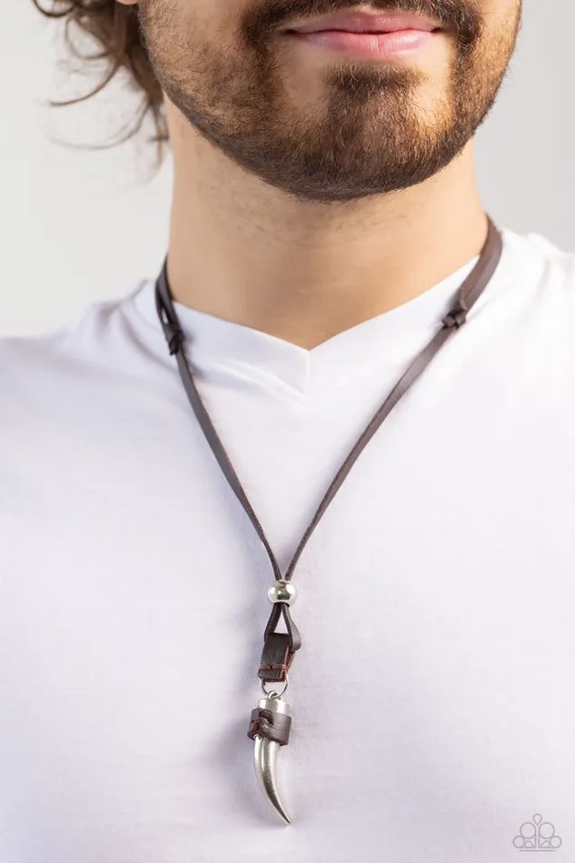 Paparazzi Jewelry Necklaces Paparazzi Necklace Show Your Claws Brown