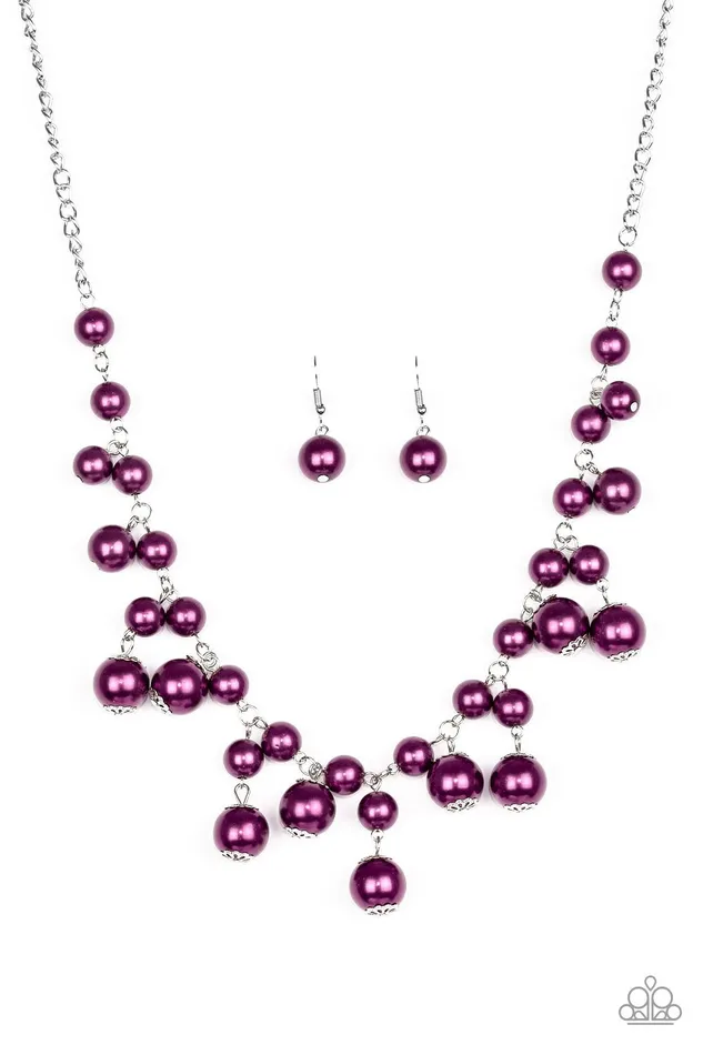 Paparazzi Jewelry Necklaces Paparazzi Necklace Soon To Be Mrs Purple