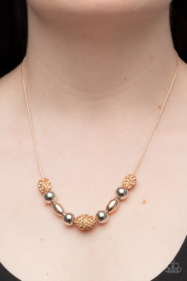 Paparazzi Jewelry Necklaces Paparazzi Necklace Space Glam Multi