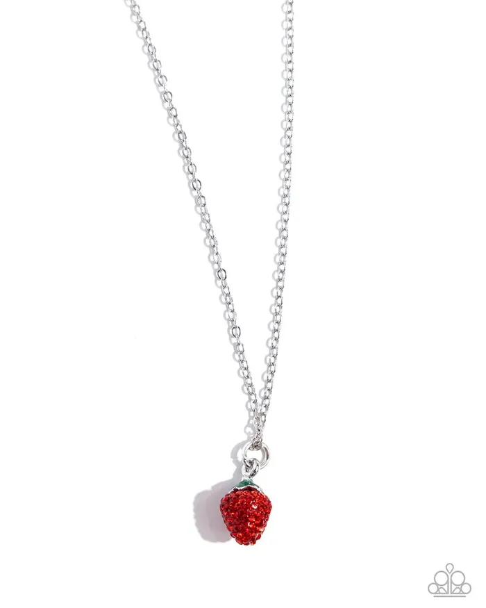 Paparazzi Jewelry Necklaces Paparazzi Necklace Strawberry Style Red Paparazzi Jewelry Necklaces Paparazzi Necklace Strawberry Style Red