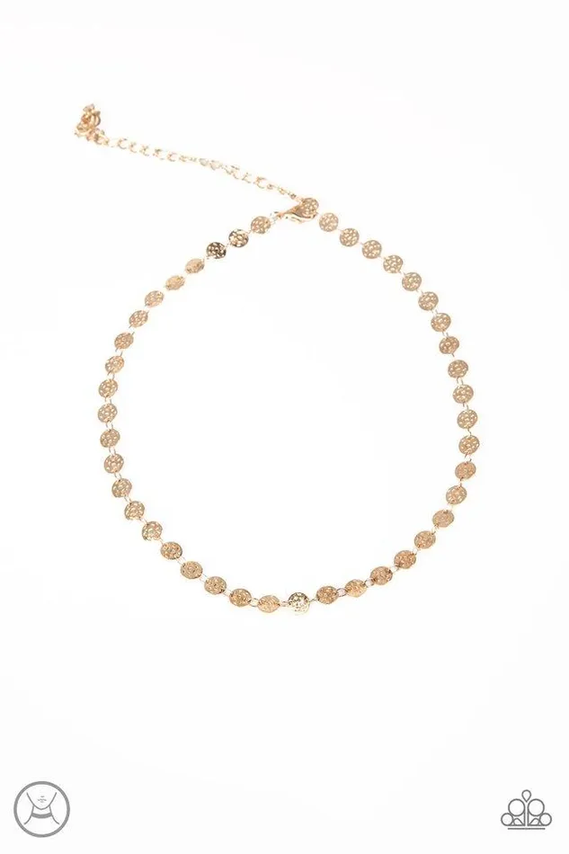 Paparazzi Jewelry Necklaces Paparazzi Necklace Summer Spotlight Gold