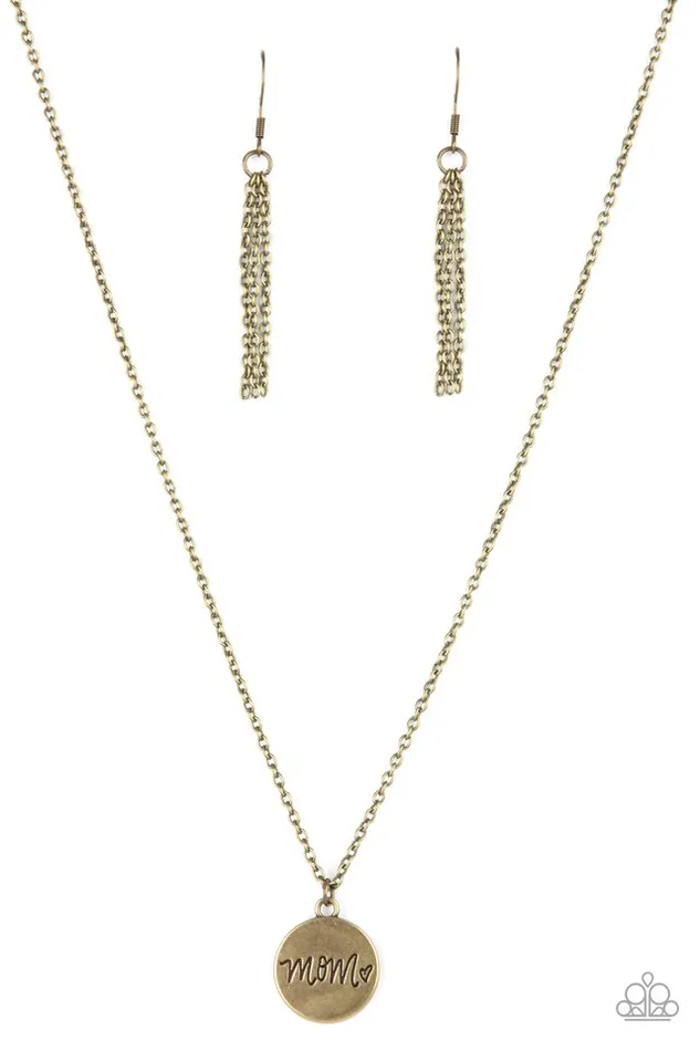 Paparazzi Jewelry Necklaces Paparazzi Necklace The Cool Mom Brass Paparazzi Jewelry Necklaces Paparazzi Necklace The Cool Mom Brass