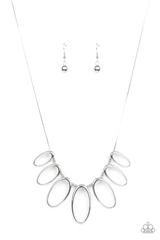 Paparazzi Jewelry Necklaces Paparazzi Necklace The MANE Ingredient Silver