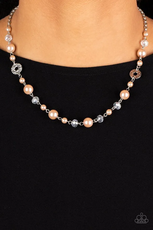 Paparazzi Jewelry Necklaces Paparazzi Necklace Traditional Transcendence Brown
