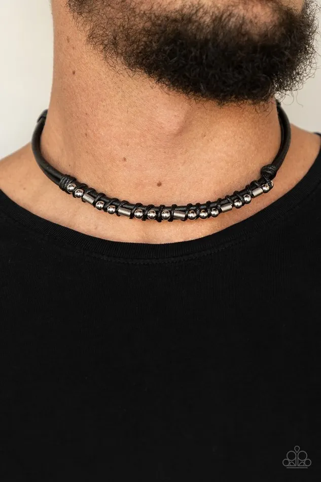 Paparazzi Jewelry Necklaces Paparazzi Necklace Westside Wrangler Black