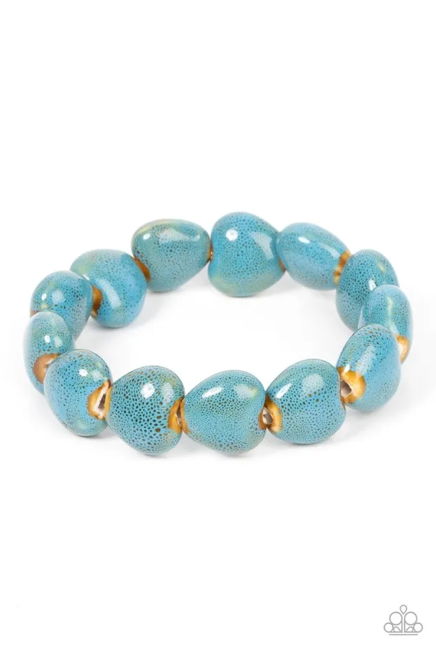 Paparazzi Jewelry Paparazzi Bracelet GLAZE a Trail Blue Bracelets Paparazzi Jewelry Paparazzi Bracelet GLAZE a Trail Blue Bracelets