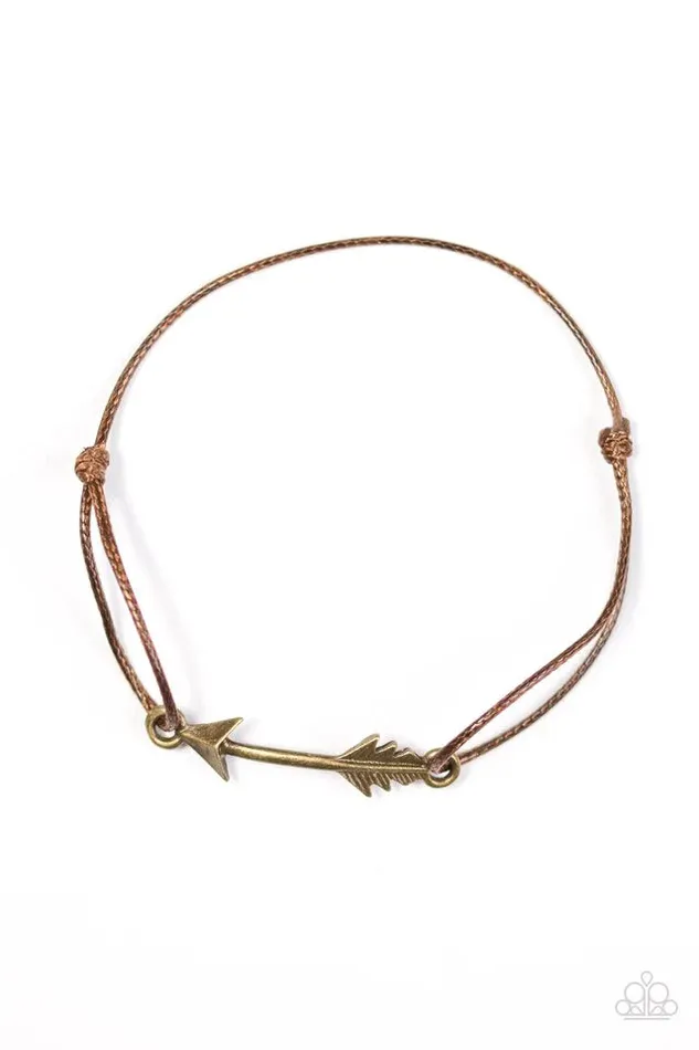 Paparazzi Jewelry Paparazzi Bracelet Shoot High Brown Bracelets