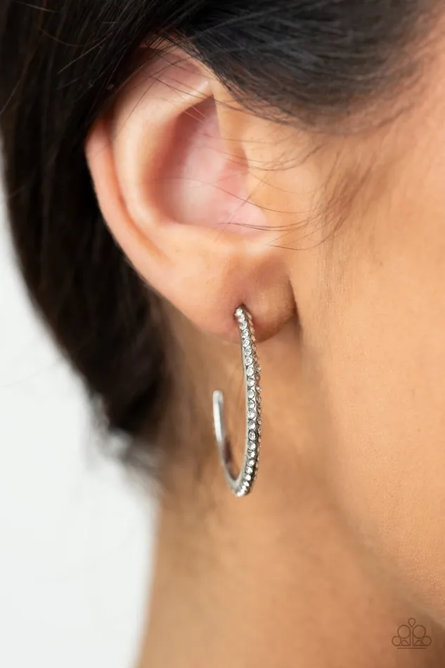Paparazzi Jewelry Paparazzi Earring Dont Think Twice White Earrings