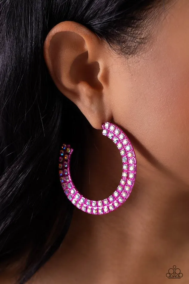 Paparazzi Jewelry Paparazzi Earring Flawless Fashion Pink Earrings
