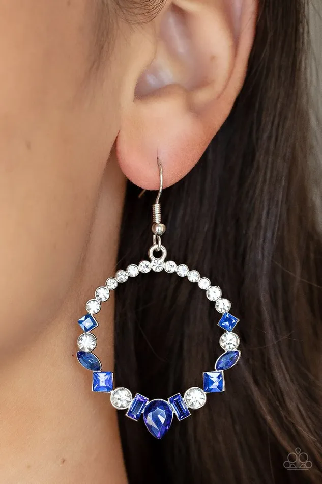 Paparazzi Jewelry Paparazzi Earring Revolutionary Refinement Blue Earrings