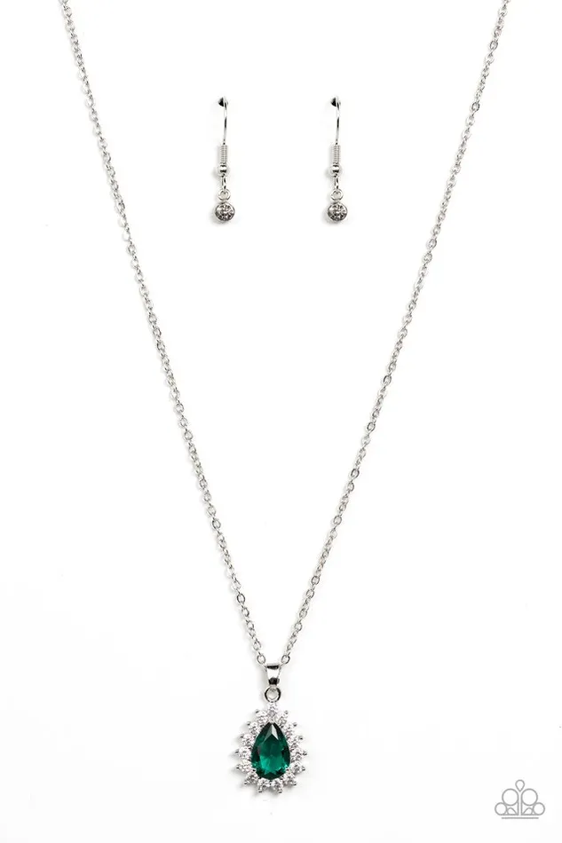 Paparazzi Jewelry Paparazzi Necklace A Guiding SOCIALITE Green Necklaces Paparazzi Jewelry Paparazzi Necklace A Guiding SOCIALITE Green Necklaces