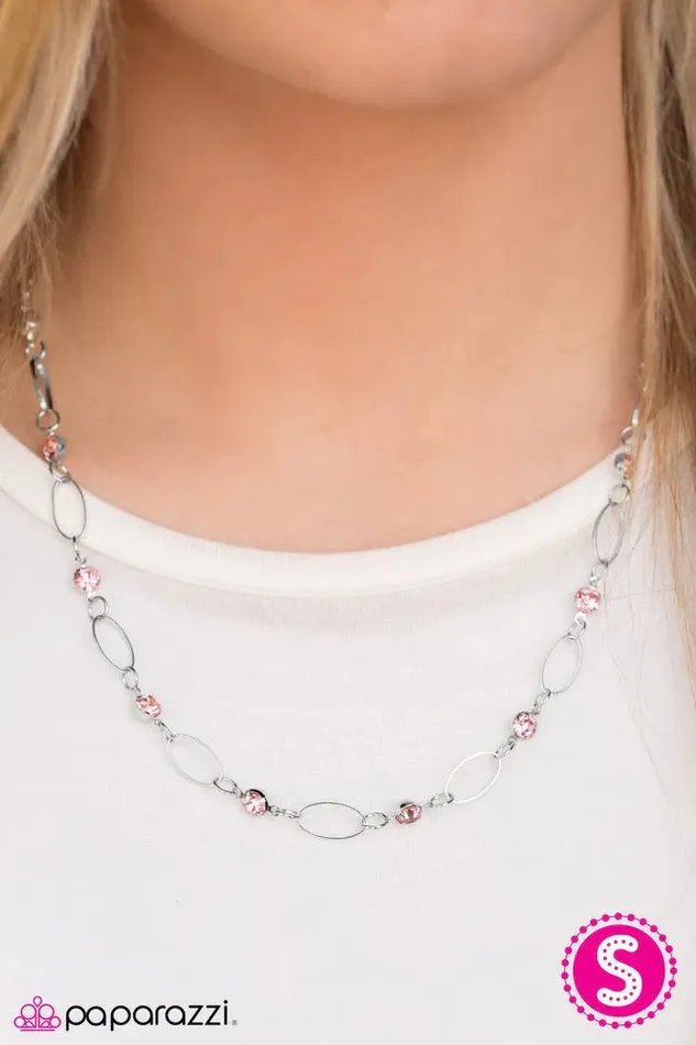 Paparazzi Jewelry Paparazzi Necklace Best of the Classics Pink Necklaces
