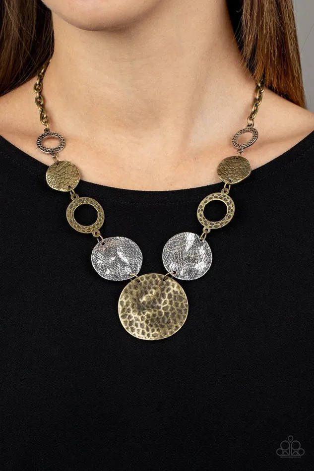 Paparazzi Jewelry Paparazzi Necklace Terra Adventure Brass Necklaces