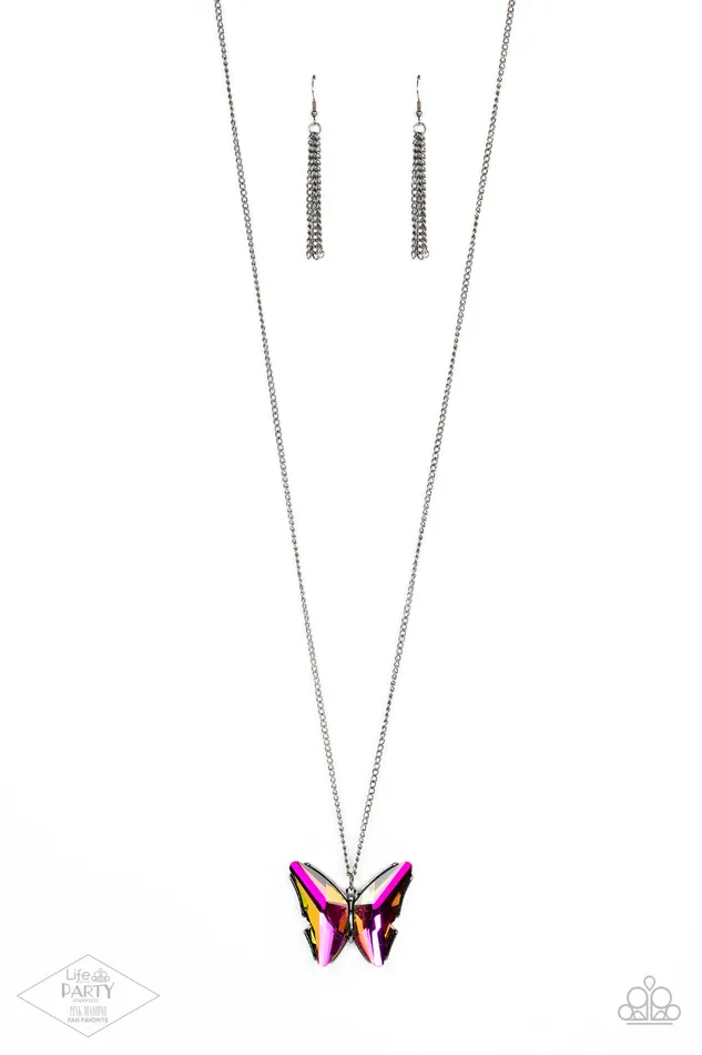 Paparazzi Jewelry Paparazzi Necklace The Social Butterfly Effect Oil Spill Multi Necklaces Paparazzi Jewelry Paparazzi Necklace The Social Butterfly Effect Oil Spill Multi Necklaces