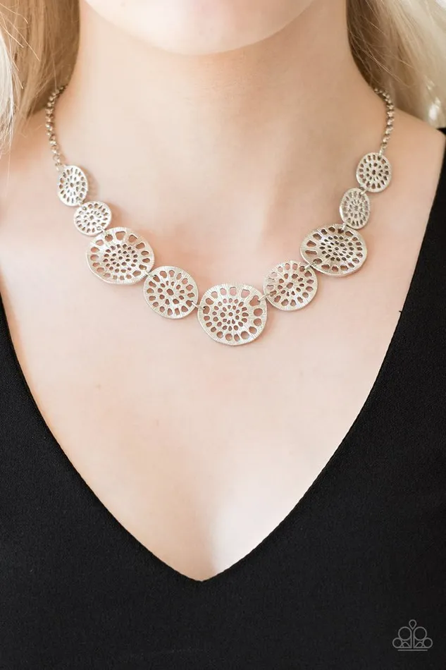 Paparazzi Jewelry Paparazzi Necklace Your Own Free WHEEL Silver Necklaces