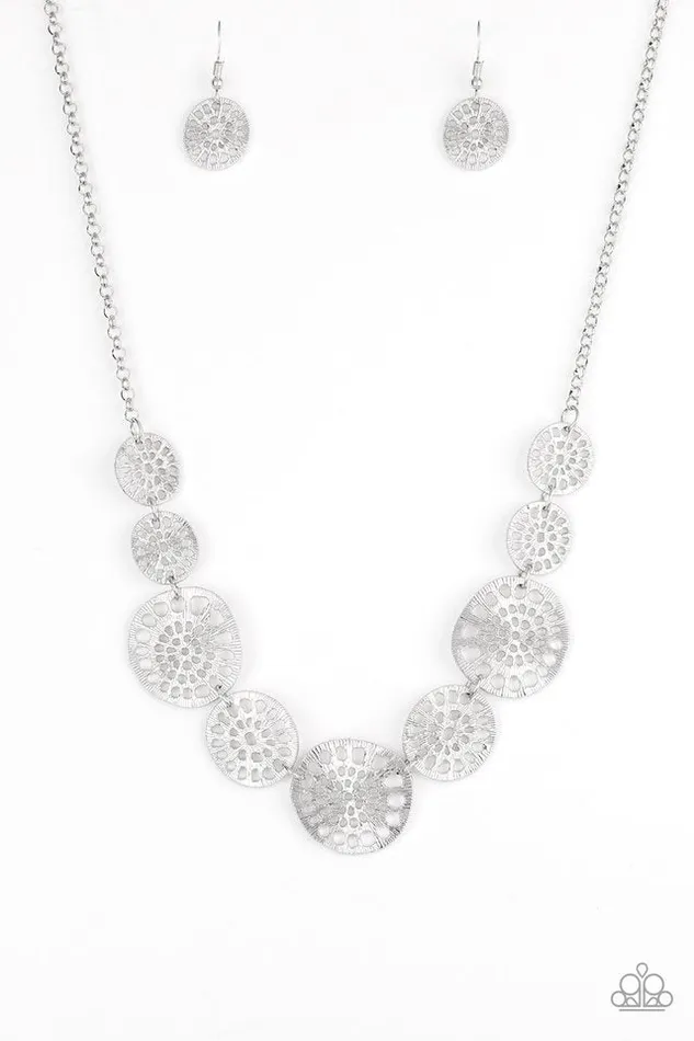 Paparazzi Jewelry Paparazzi Necklace Your Own Free WHEEL Silver Necklaces Paparazzi Jewelry Paparazzi Necklace Your Own Free WHEEL Silver Necklaces