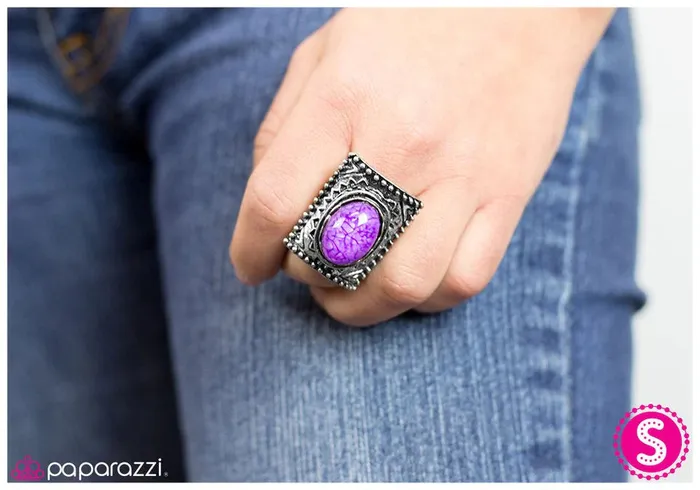 Paparazzi Jewelry Paparazzi Ring The Tables Have Turned Purple Rings