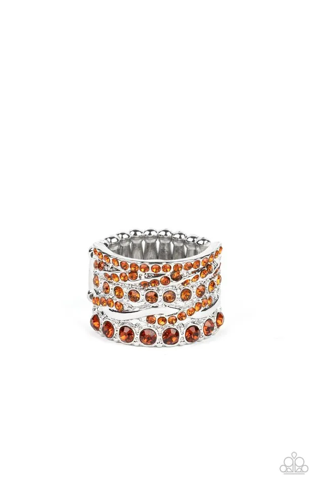 Paparazzi Jewelry Rings Paparazzi Ring Angelic Architecture Brown Paparazzi Jewelry Rings Paparazzi Ring Angelic Architecture Brown