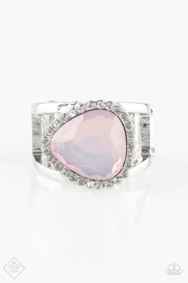 Paparazzi Jewelry Rings Paparazzi Ring Just GLOW For It Pink