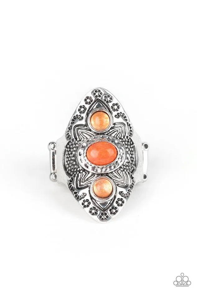 Paparazzi Jewelry Rings Paparazzi Ring Malibu Mystic Orange