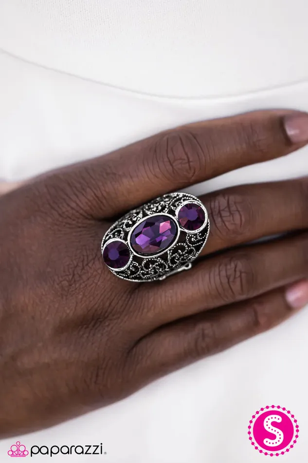 Paparazzi Jewelry Rings Paparazzi Ring Party Royale Purple