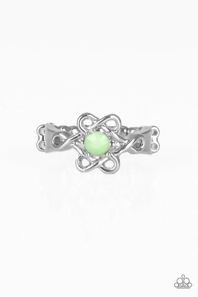 Paparazzi Jewelry Rings Paparazzi Ring Vibrant Vibes Green