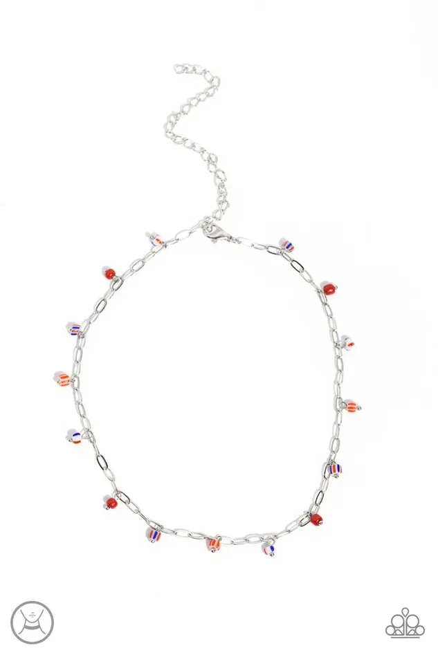 Paparazzi Necklace Beach Ball Bliss Red Paparazzi Jewelry Necklaces Paparazzi Necklace Beach Ball Bliss Red Paparazzi Jewelry Necklaces