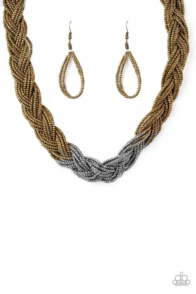 Paparazzi Necklace Brazilian Brilliance Multi Paparazzi Jewelry Necklaces