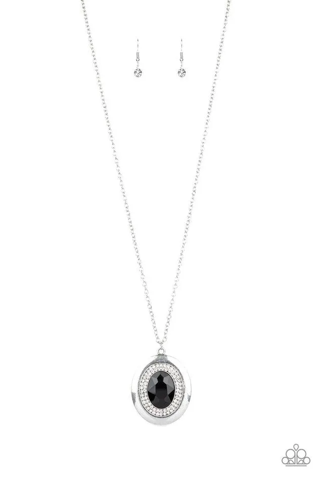 Paparazzi Necklace Castle Couture Black Paparazzi Jewelry Necklaces