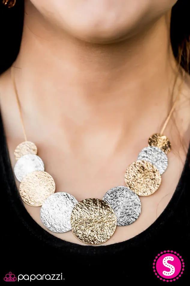 Paparazzi Necklace Cave Rules Gold Paparazzi Jewelry Necklaces