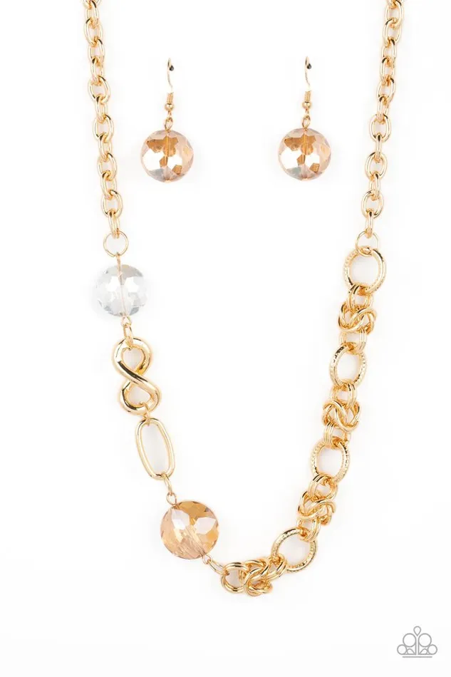 Paparazzi Necklace Celestially Celtic Gold Paparazzi Jewelry Necklaces