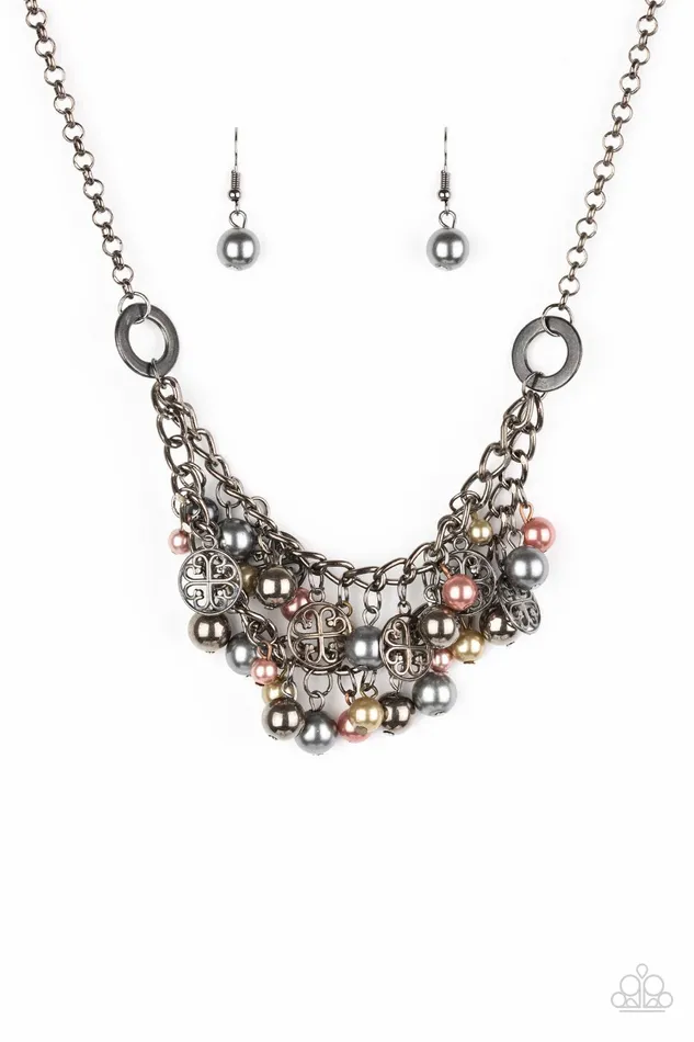 Paparazzi Necklace Cinderella Glam Multi Paparazzi Jewelry Necklaces