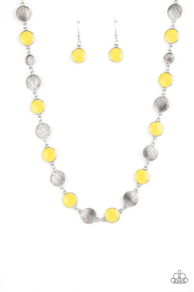 Paparazzi Necklace Harmonizing Hotspot Yellow Paparazzi Jewelry Necklaces Paparazzi Necklace Harmonizing Hotspot Yellow Paparazzi Jewelry Necklaces