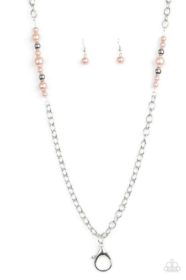 Paparazzi Necklace Lady Boss Brown Paparazzi Jewelry Necklaces