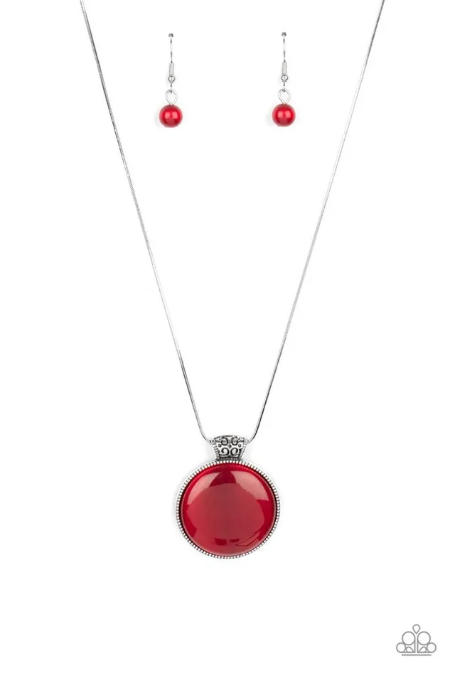 Paparazzi Necklace Look Into My Aura Red Paparazzi Jewelry Necklaces Paparazzi Necklace Look Into My Aura Red Paparazzi Jewelry Necklaces