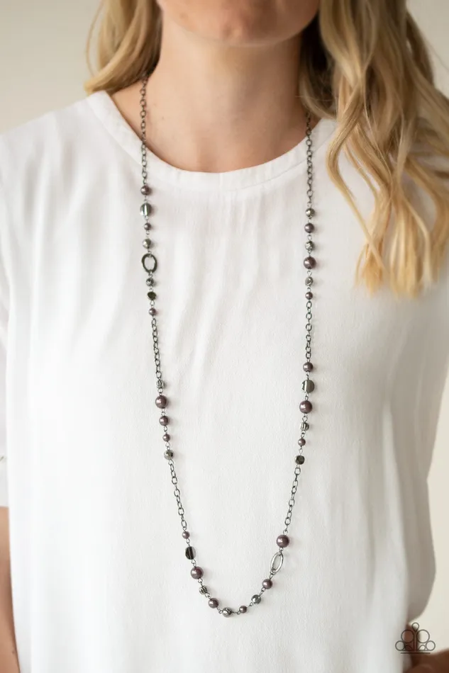 Paparazzi Necklace Make An Appearance Black Paparazzi Jewelry Necklaces