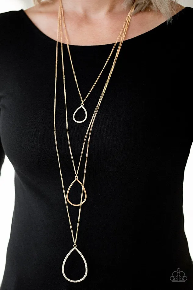 Paparazzi Necklace Make The World Sparkle Gold Paparazzi Jewelry Necklaces