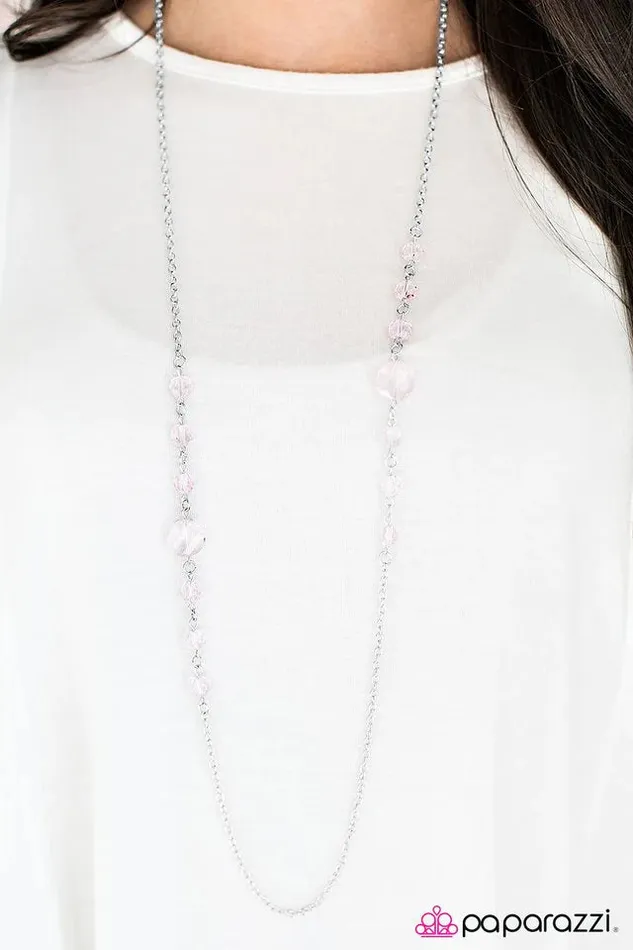 Paparazzi Necklace More Mimosas Pink Paparazzi Jewelry Necklaces
