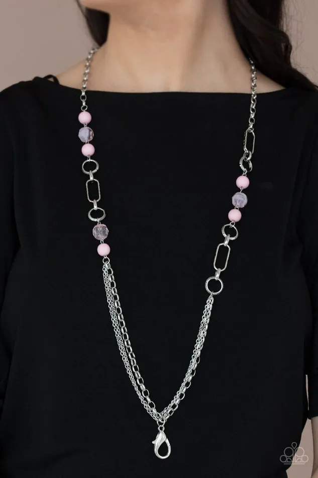 Paparazzi Necklace POPular Opinion Pink Paparazzi Jewelry Necklaces
