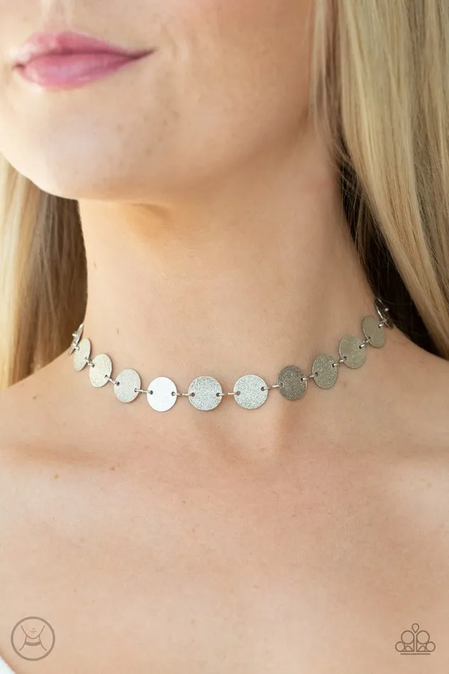 Paparazzi Necklace Reflection Detection Silver Paparazzi Jewelry Necklaces