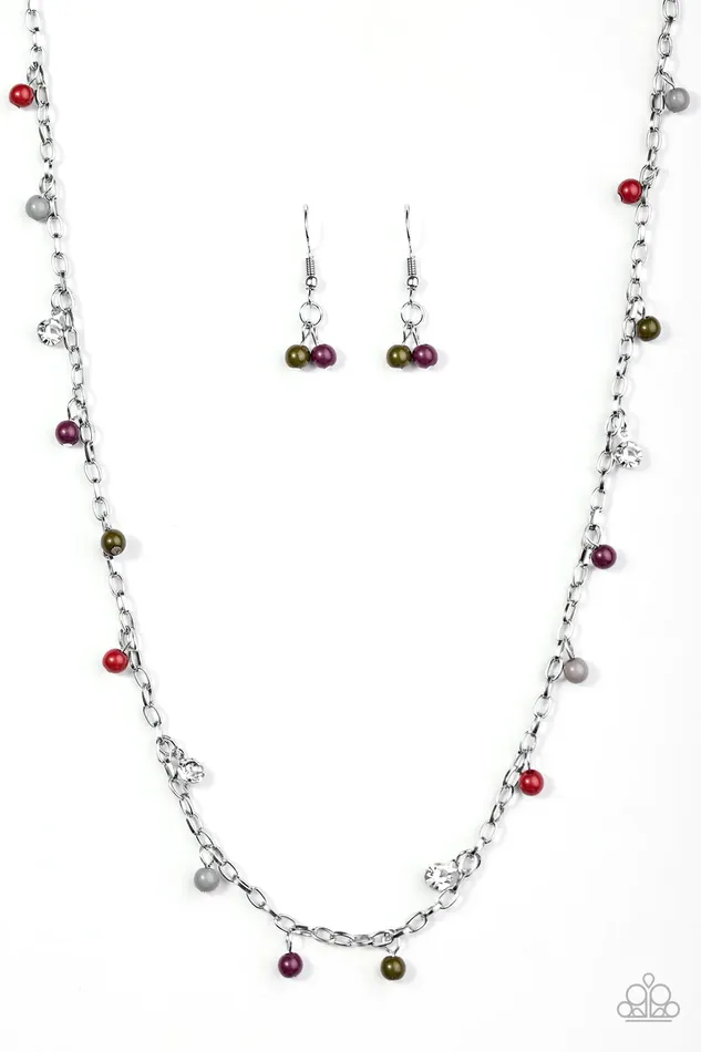 Paparazzi Necklace The Whole Shebang Multi Paparazzi Jewelry Necklaces