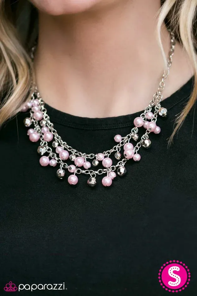 Paparazzi Necklace Timeless Class Pink Paparazzi Jewelry Necklaces