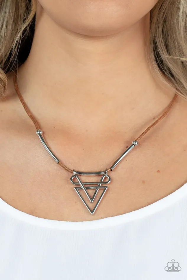 Paparazzi Necklace Tulum Totem Brown Paparazzi Jewelry Necklaces