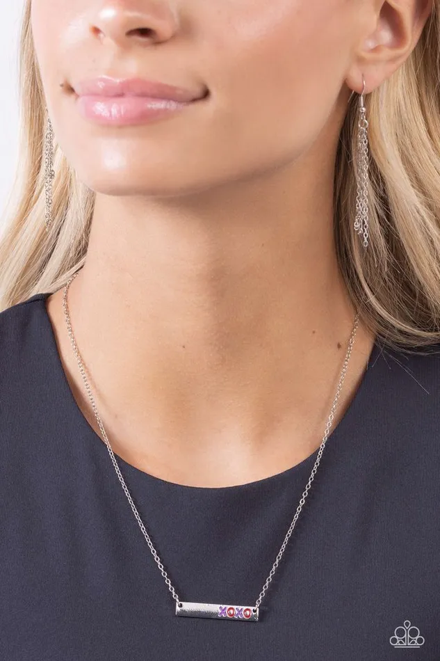 Paparazzi Necklace XOXO Season Multi Paparazzi Jewelry Necklaces