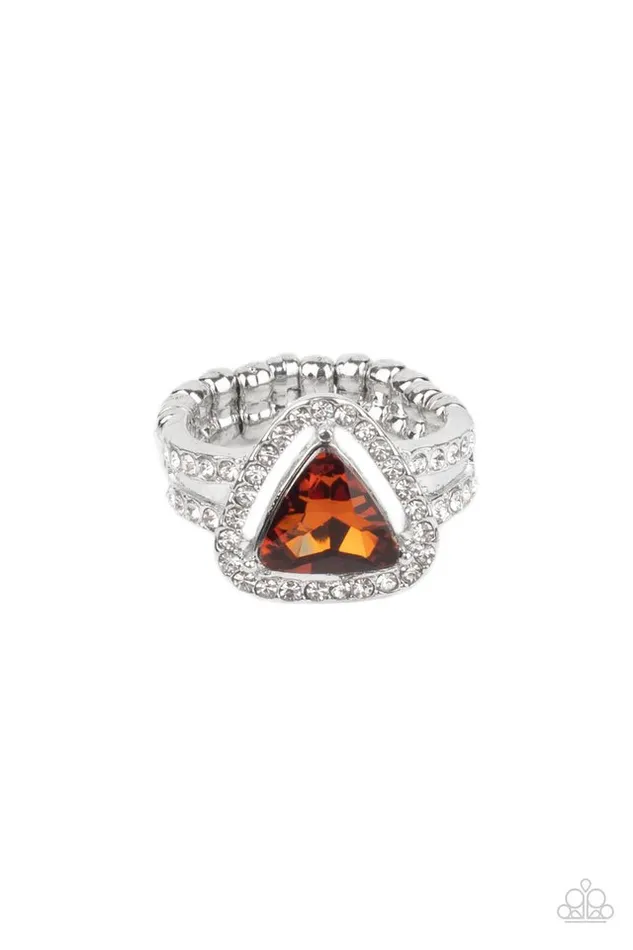 Paparazzi Ring Elevated Engagement Brown Paparazzi Jewelry Rings Paparazzi Ring Elevated Engagement Brown Paparazzi Jewelry Rings