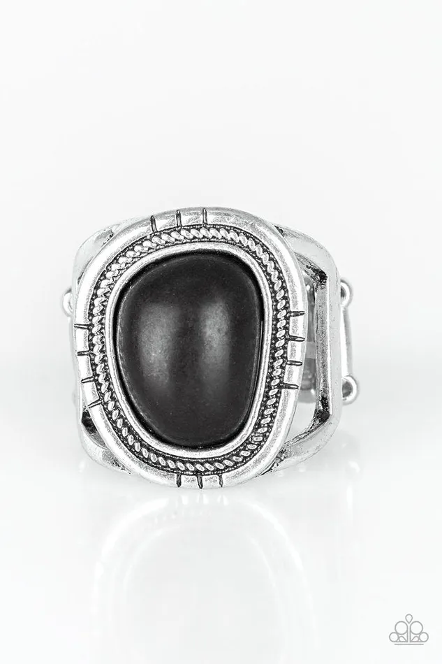 Paparazzi Ring Out On The Range Black Paparazzi Jewelry Rings Paparazzi Ring Out On The Range Black Paparazzi Jewelry Rings